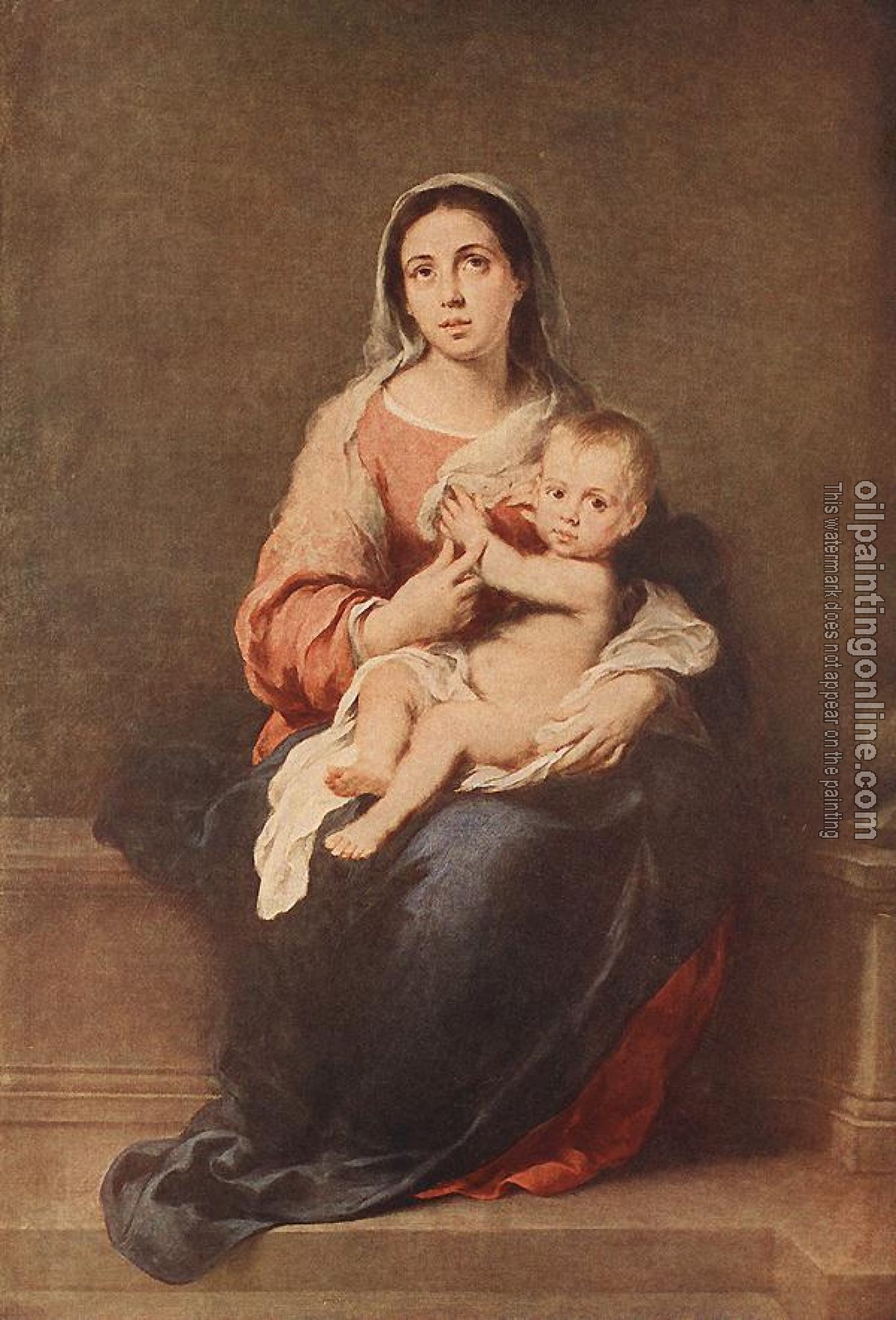 Murillo, Bartolome Esteban - Madonna and Child